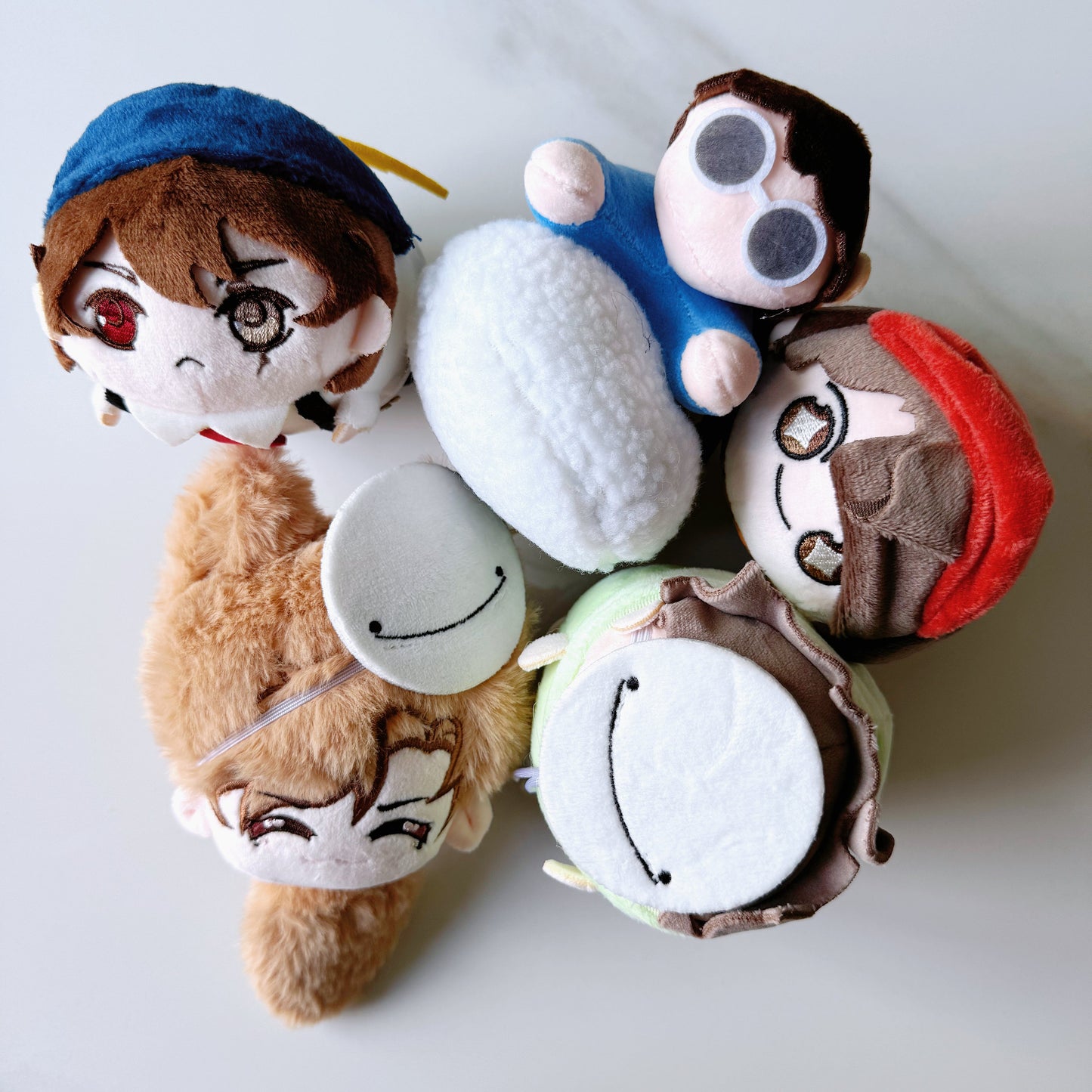 MCYT Dreamwastaken Wilbursoot George Quackity Plushie | 5"