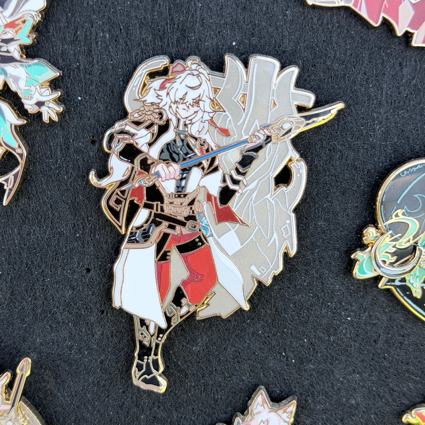 Honkai Star Rail Jingyuan Enamel Pin | Xianzhouluofu 3.5"