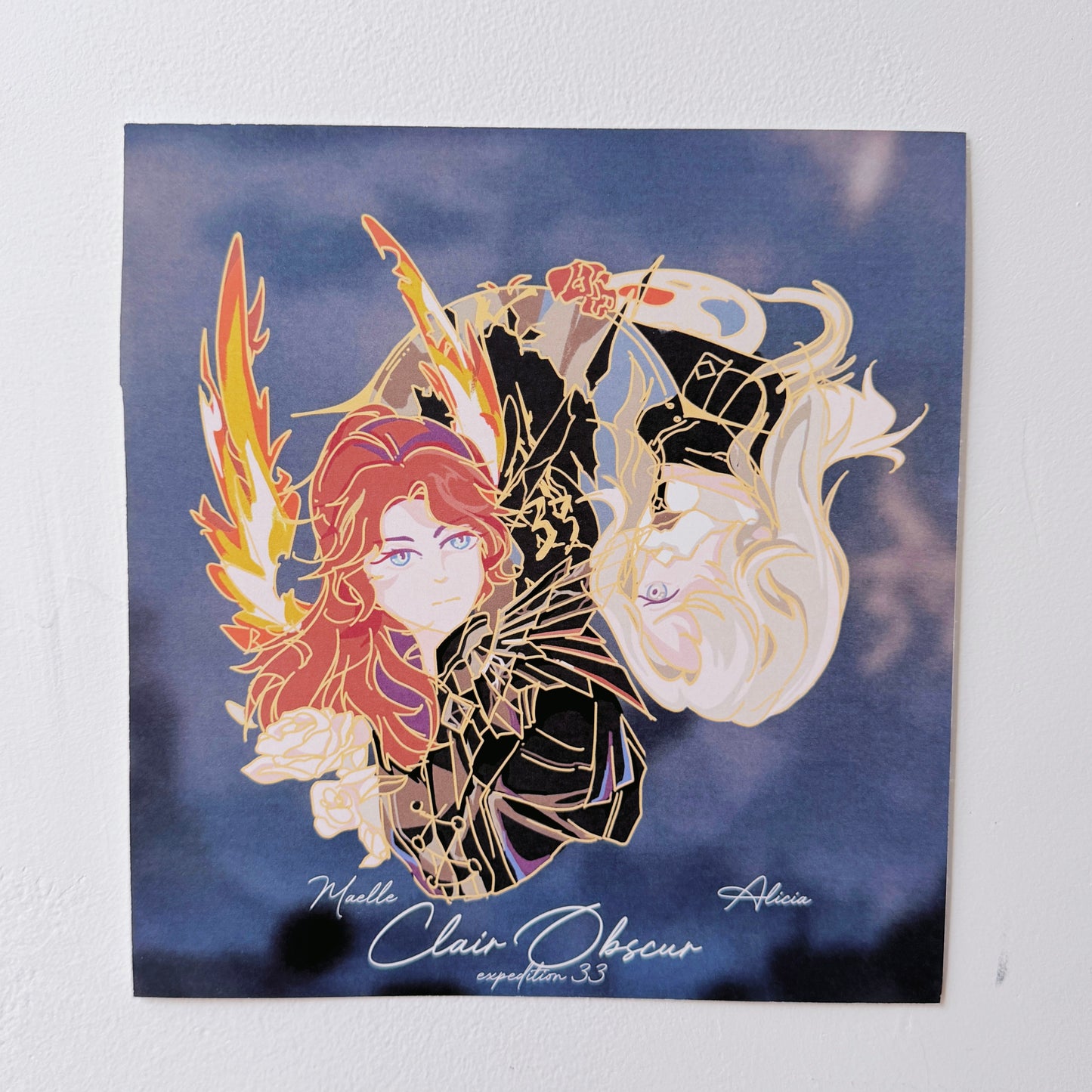 Clair Obscur Alicia Maelle Art Print | 7"