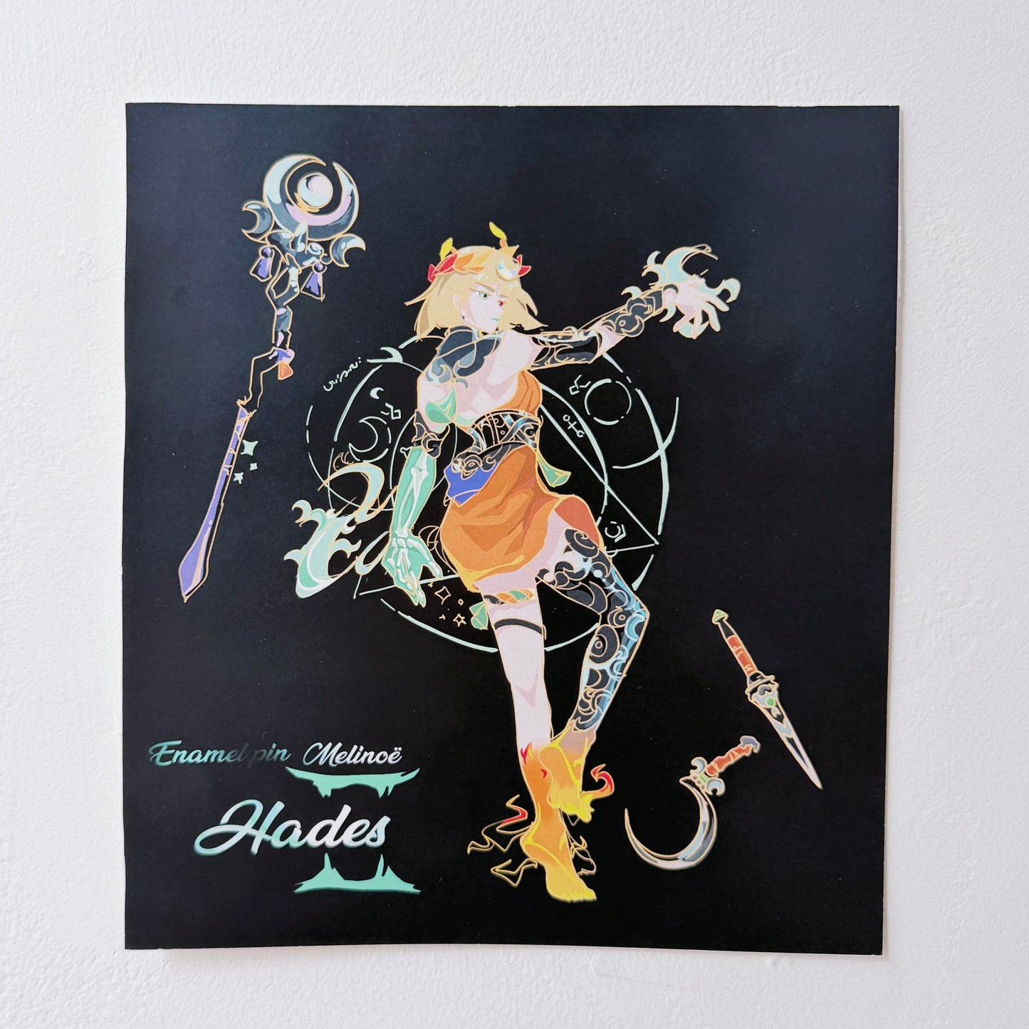 Hades 2 Mel Art print | 7"