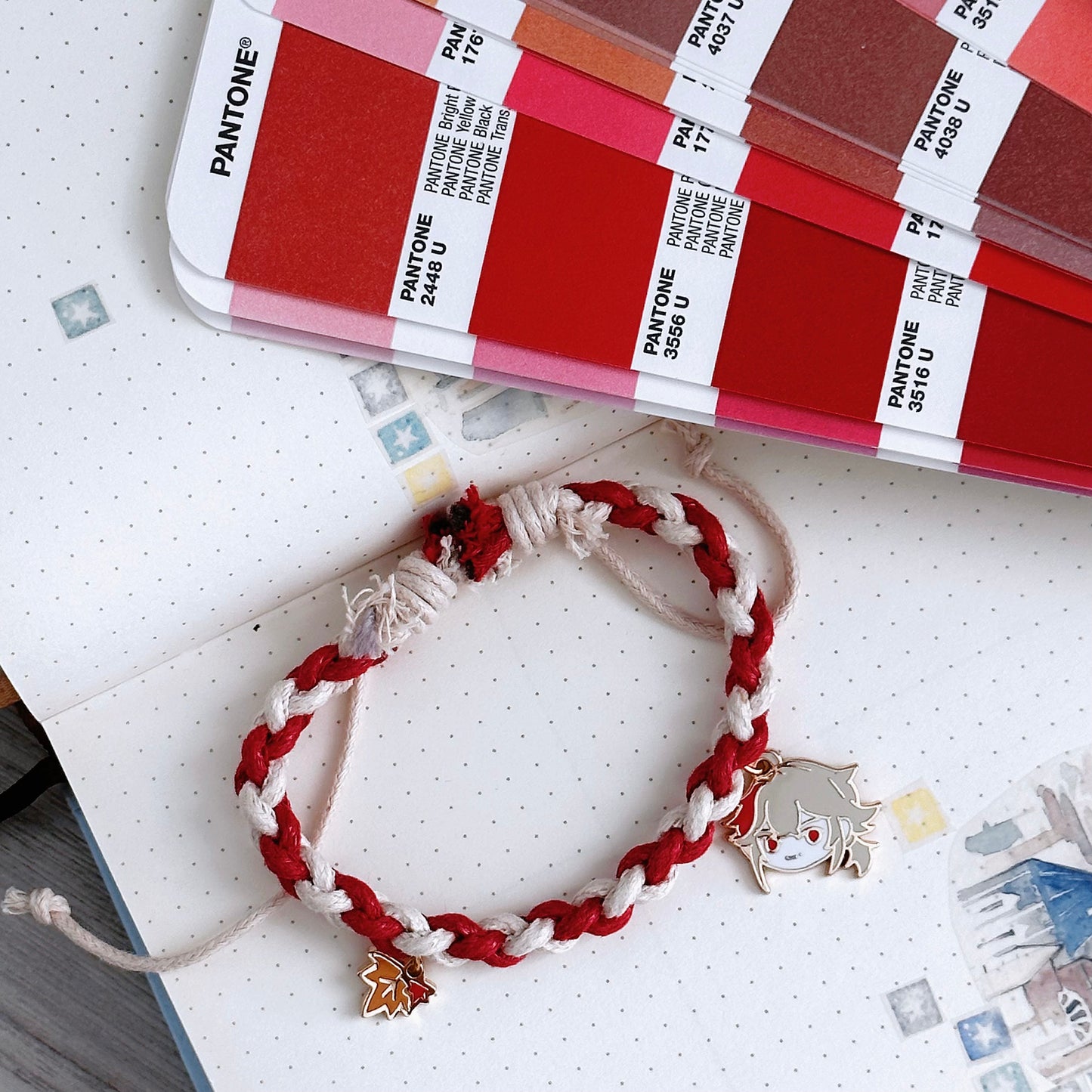 Genshin Impact Bracelet Kazuha Yae Miko Xiao | Adjustable bracelet