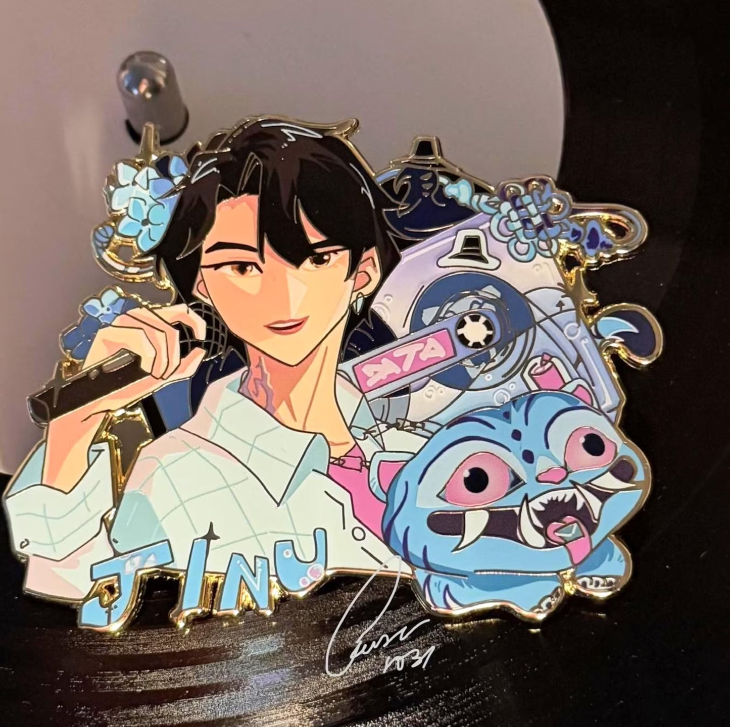 KPop Demon Hunter Jinu Enamel Pin | 3"