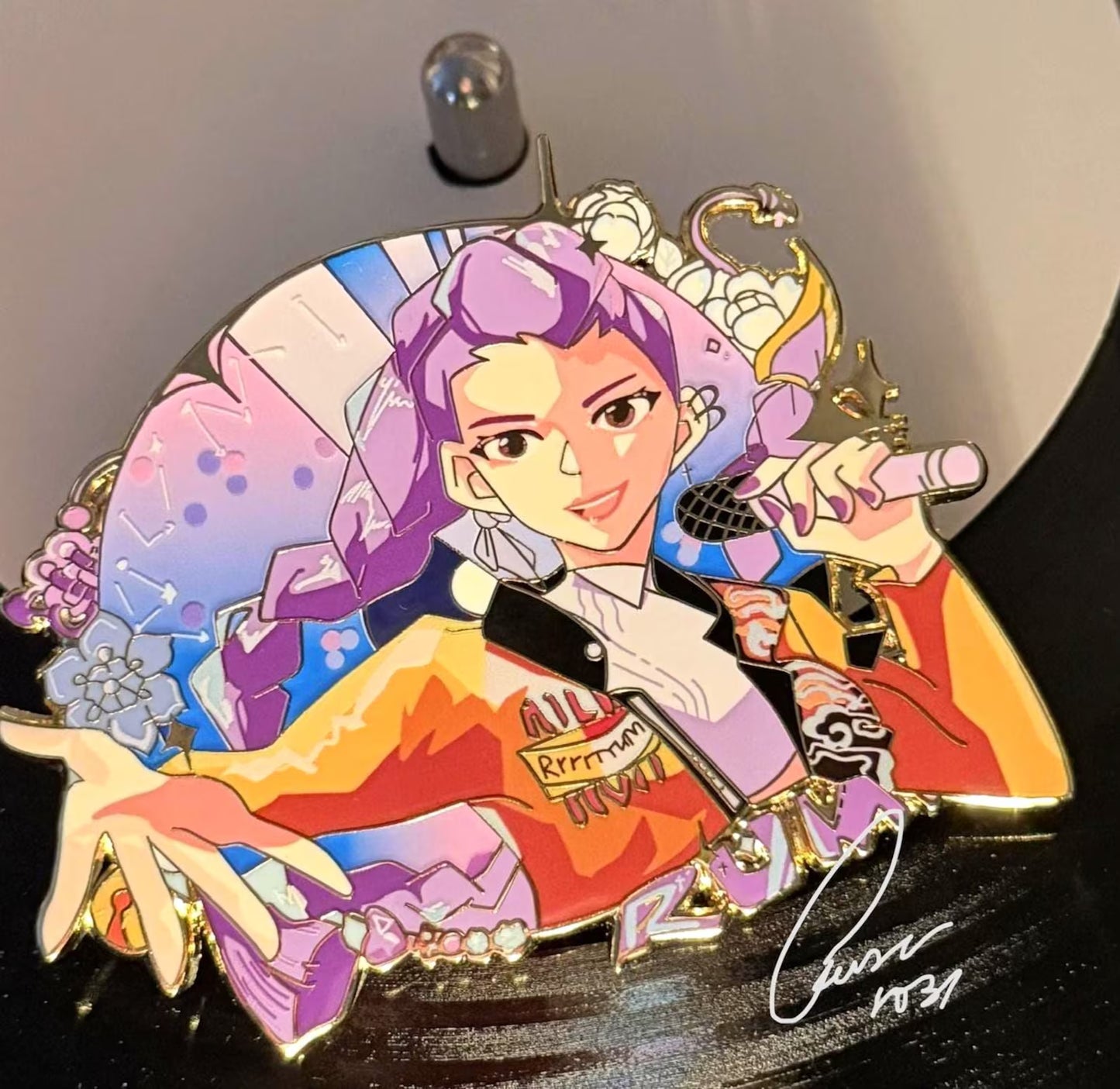 KPop Demon Hunter Rumi Enamel Pin | 3"