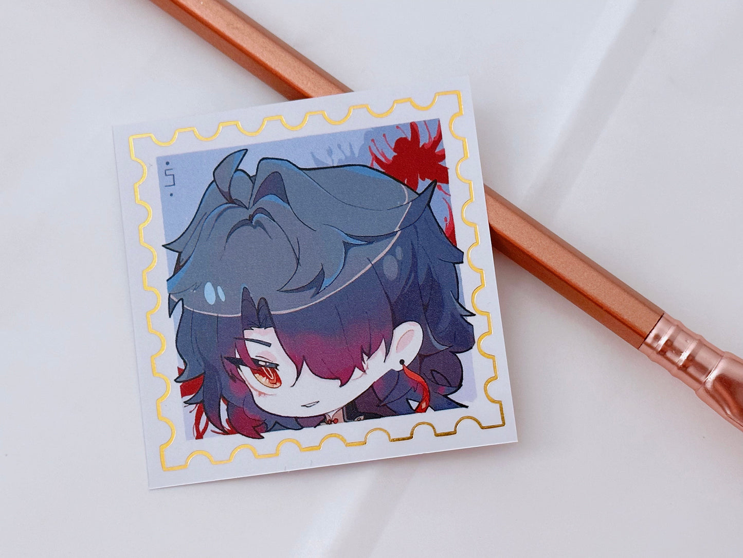 Honkai Star Rail Sticker Danheng Jingyuan Blade | 2.5" glossy stickers