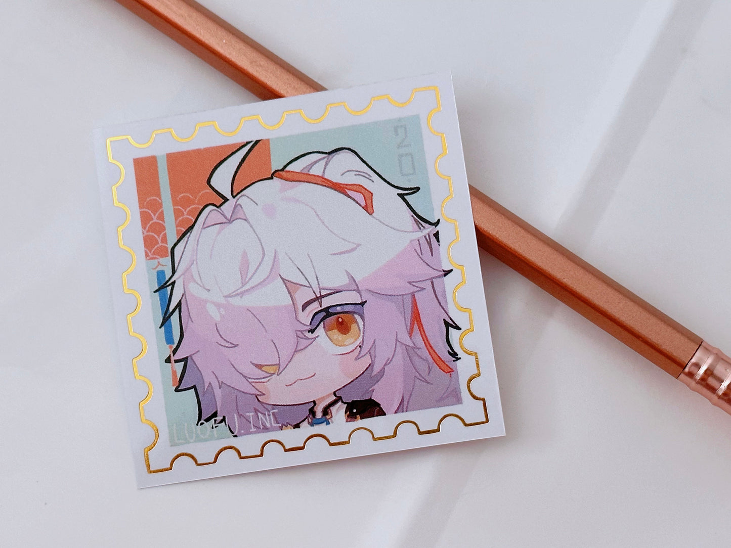 Honkai Star Rail Sticker Danheng Jingyuan Blade | 2.5" glossy stickers
