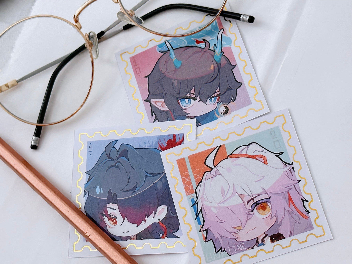 Honkai Star Rail Sticker Danheng Jingyuan Blade | 2.5" glossy stickers