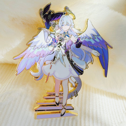 Honkai Star Rail Robin Enamel Pin | Amphoreus 3.5"
