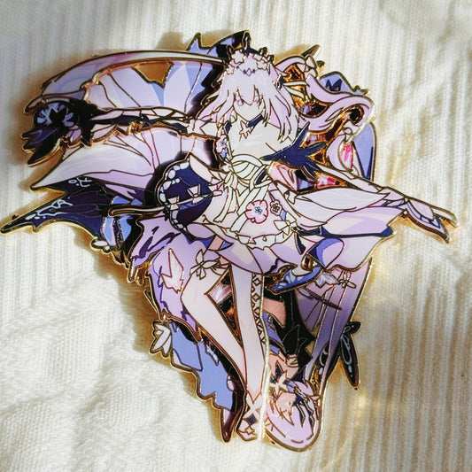 Honkai Star Rail Castorice Enamel Pin | Amphoreus 3.5"