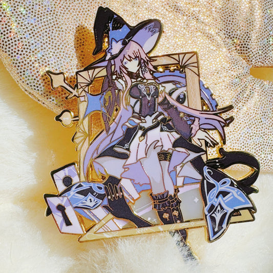 Honkai Star Rail Big Herta Enamel Pin | Amphoreus 3.5"
