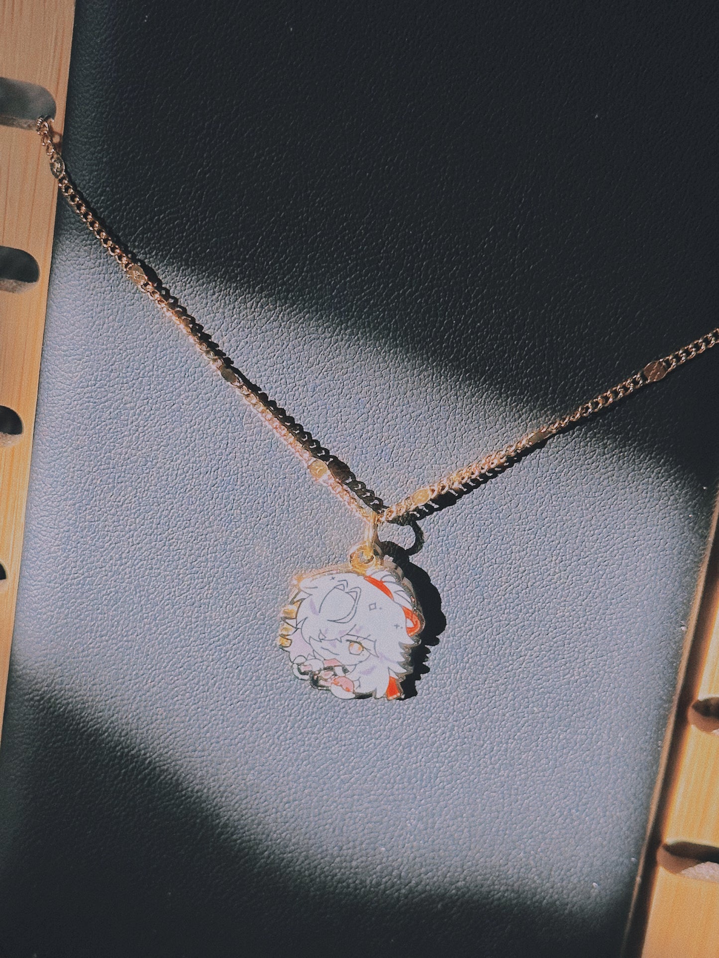 Honkai Star rail Necklace Sunday Kafka Danheng Jingyuan | Coated gold