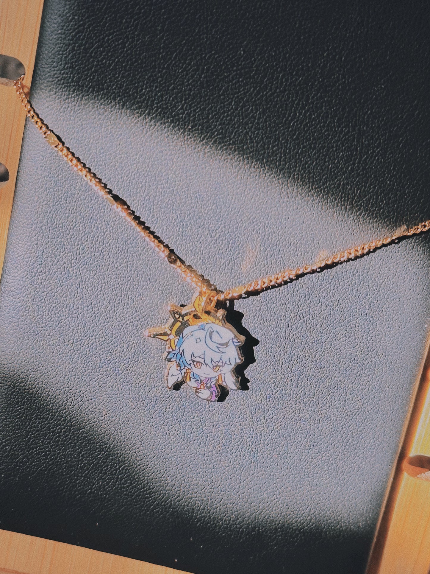 Honkai Star rail Necklace Sunday Kafka Danheng Jingyuan | Coated gold