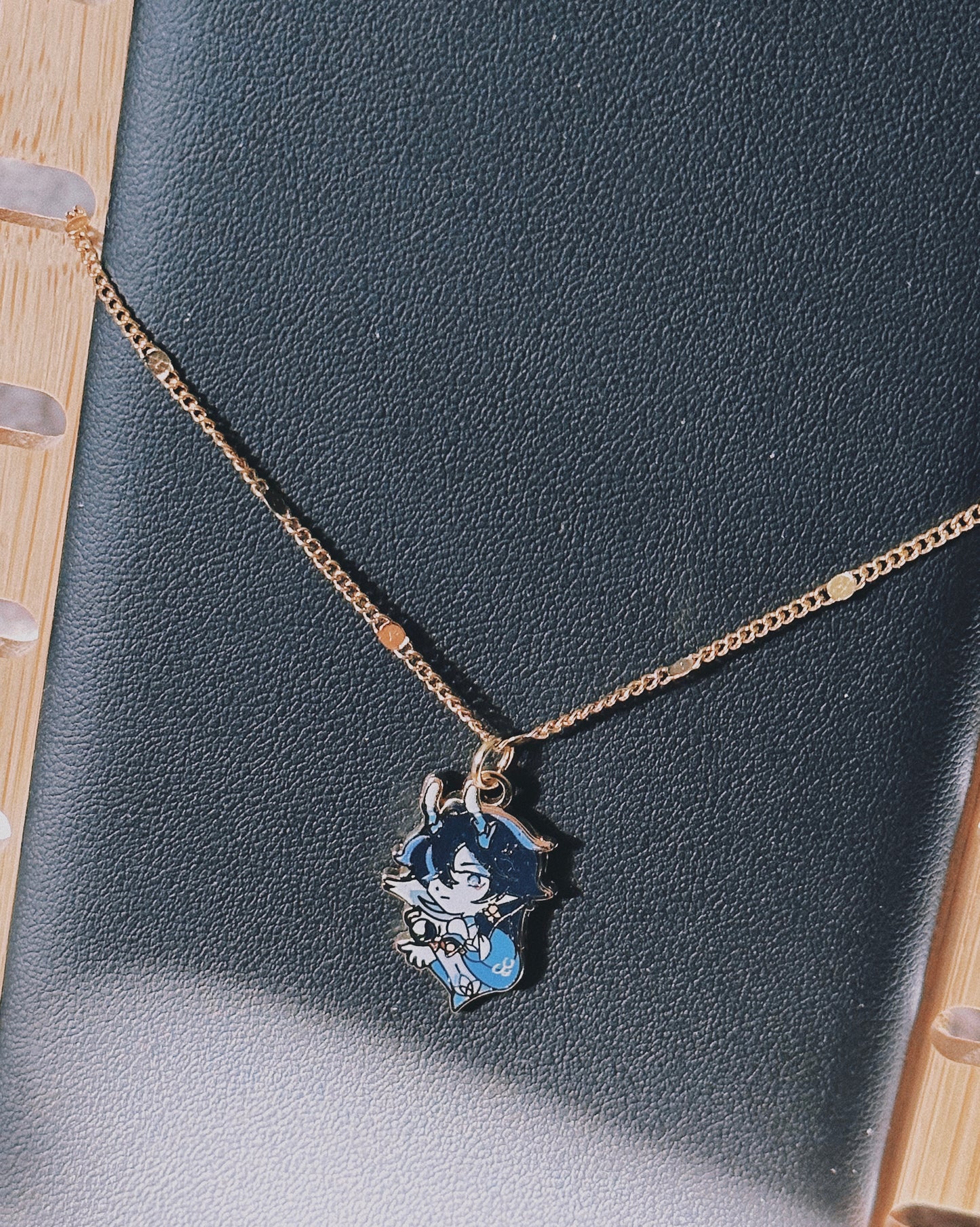 Honkai Star rail Necklace Sunday Kafka Danheng Jingyuan | Coated gold