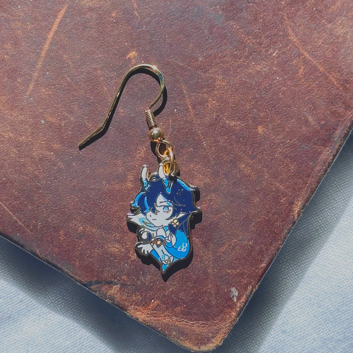 Honkai Star rail Earrings Earclips Sunday Kafka Danheng Jingyuan | Coated gold