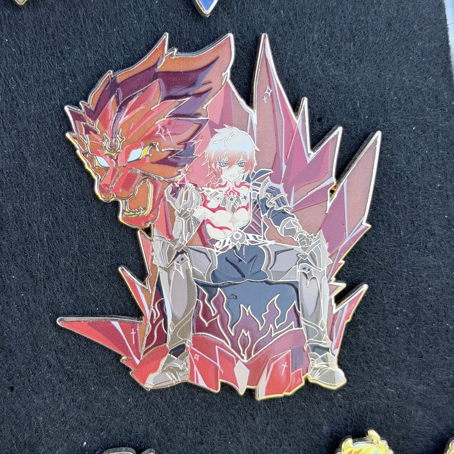 Honkai Star Rail Mydei Enamel Pin | Amphoreus 3.5"