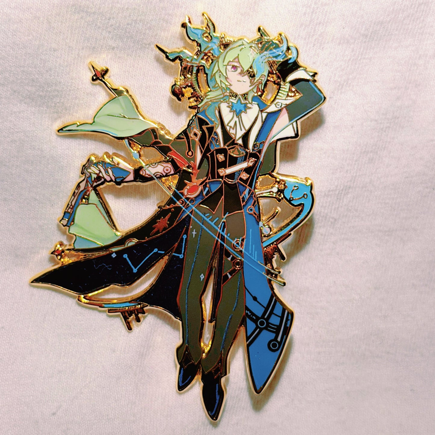 Honkai Star Rail Anaxa Enamel Pin | Amphoreus 3.5"ss