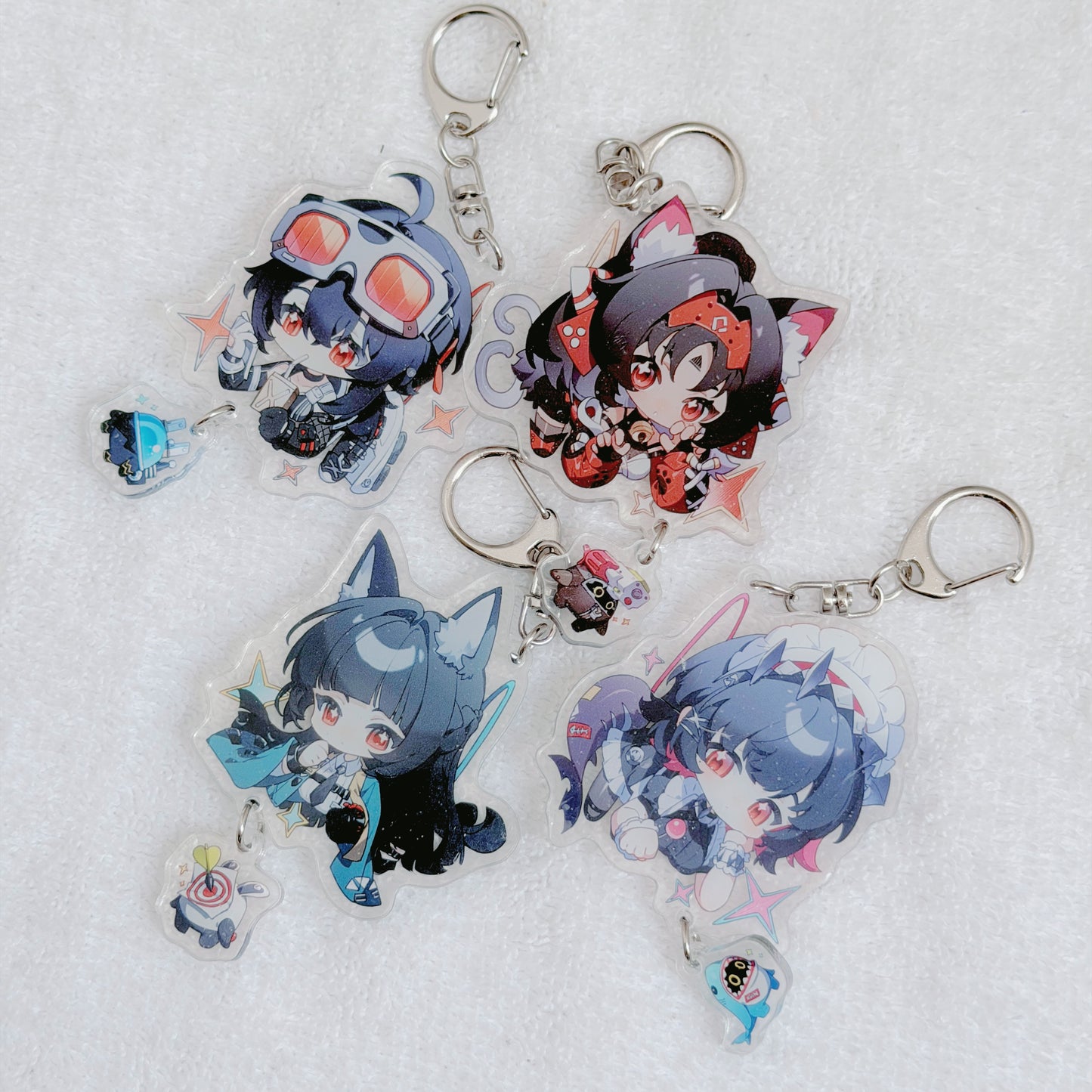 Zenless Zone Zero Ellen Nekomata Miyabi Grace | 3" keychain