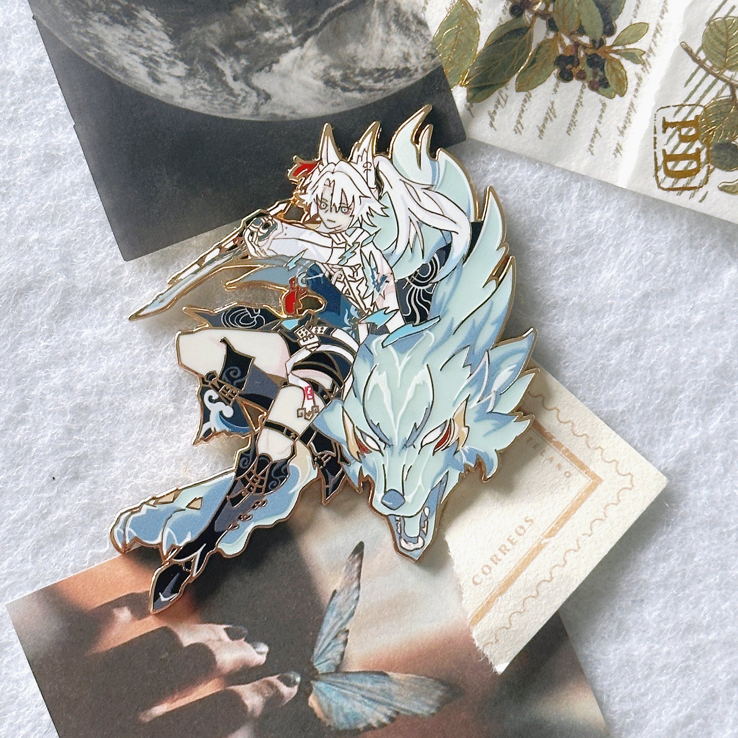 Honkai Star Rail Feixiao Enamel Pin | 3.5"