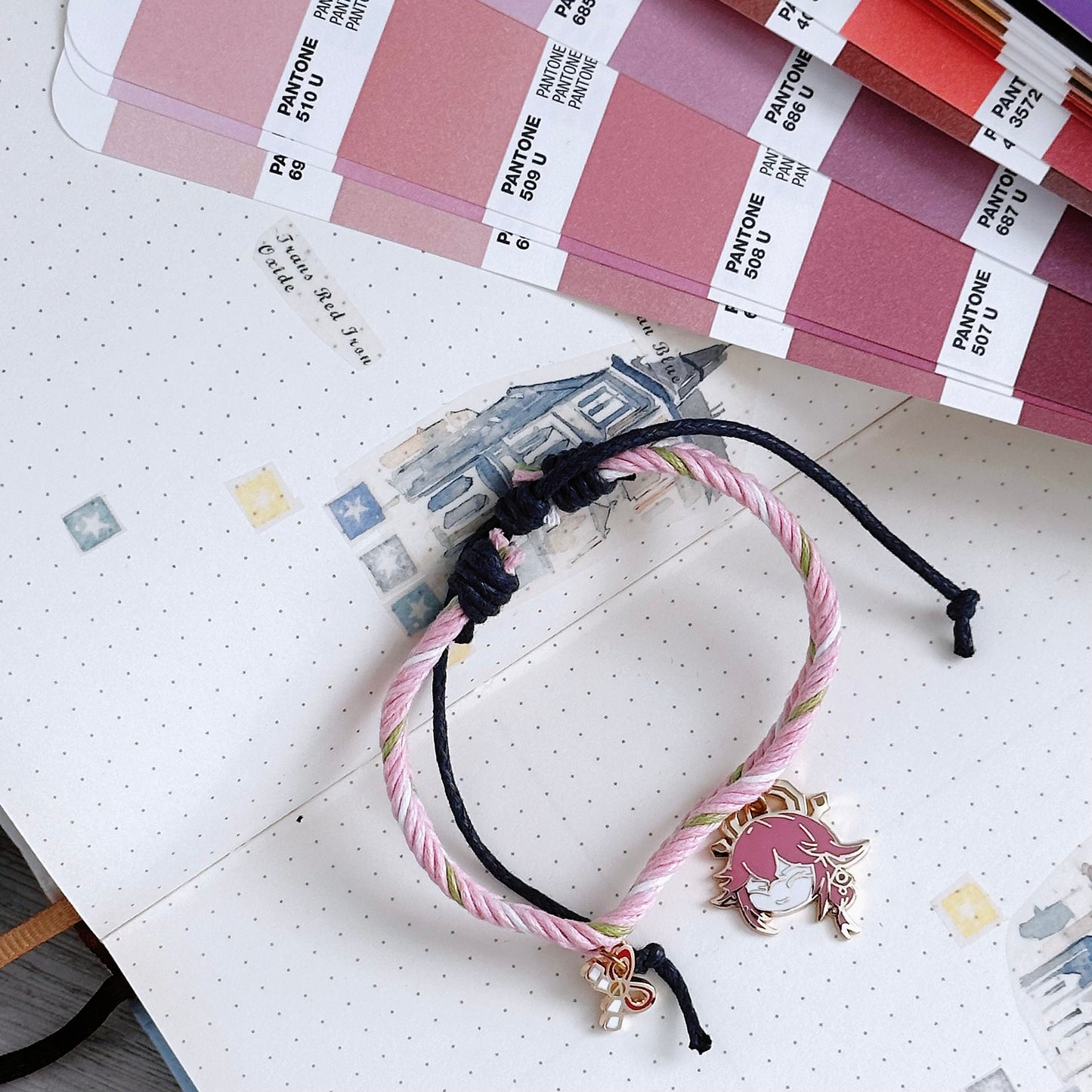 Genshin Impact Bracelet Kazuha Yae Miko Xiao | Adjustable bracelet