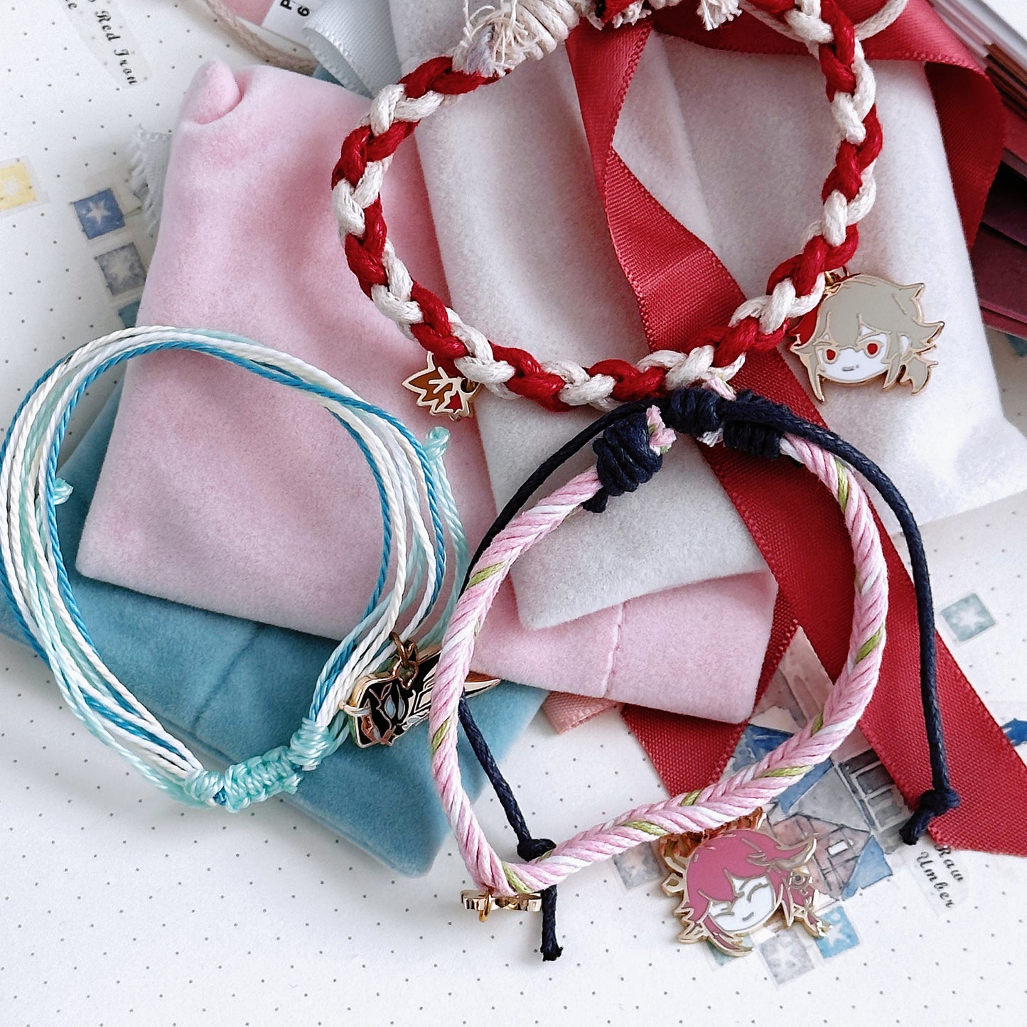 Genshin Impact Bracelet Kazuha Yae Miko Xiao | Adjustable bracelet