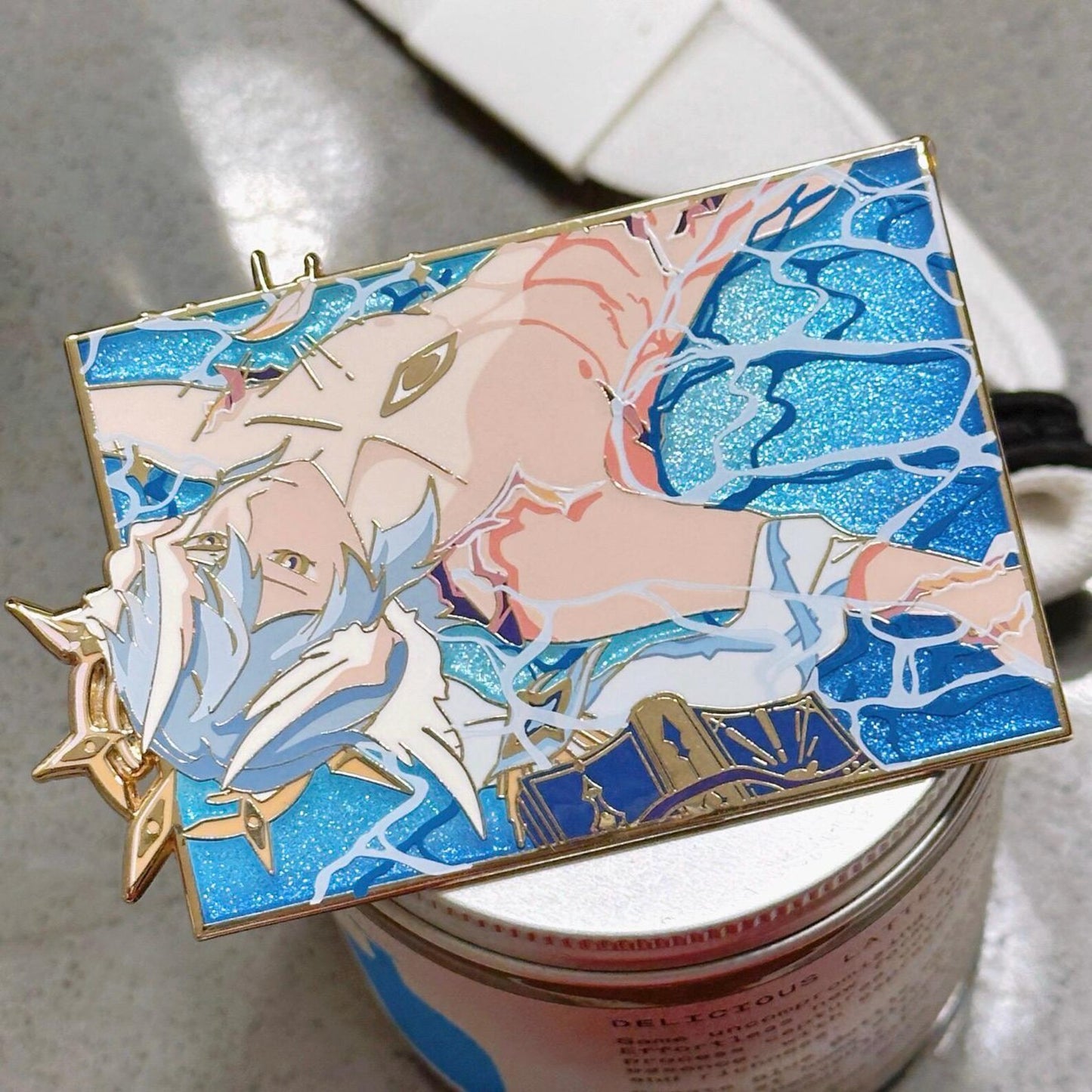 Honkai Star Rail Sunday Water Panel Gradient Enamel Pin | 3.5"